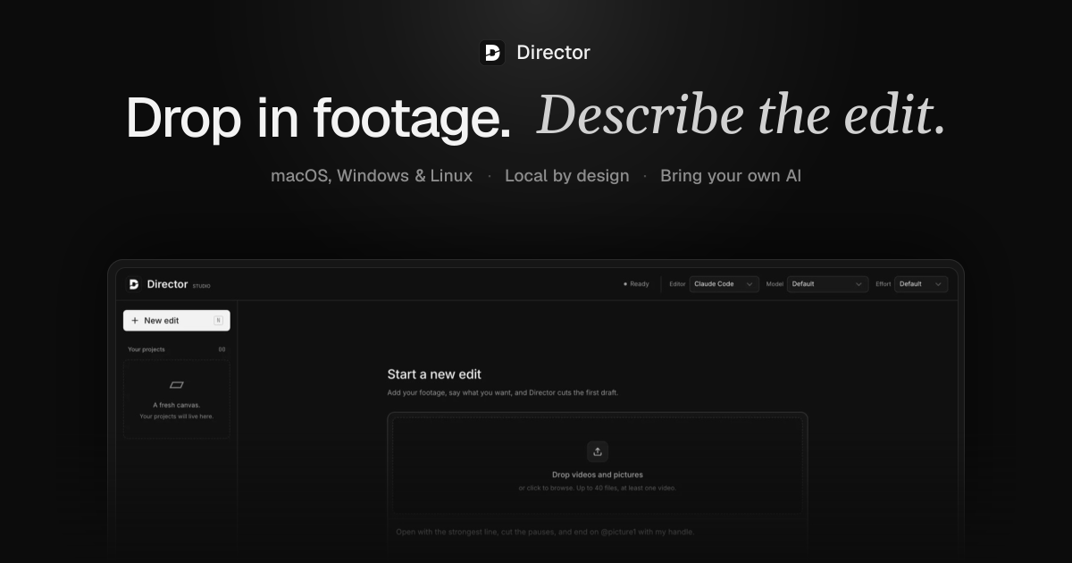 I built a video editor because AI kept messing up parts I'd already edited